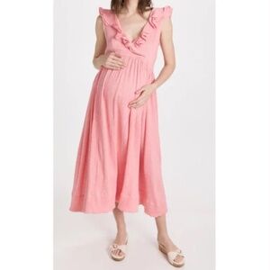 Hatch The Sarah Dress in Pink Peony 3 (12; L/XL) NWT